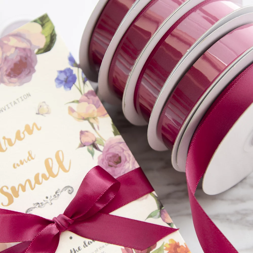 AR019 殷紅色緞帶 AR019 殷紅色緞帶