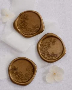 信封、燙金與貼紙 46 古銅金 wax seals 1024px 20210923 7