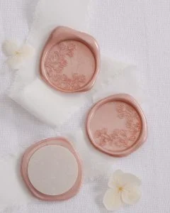 信封、燙金與貼紙 41 柔粉 wax seals 1024px 20210923 5